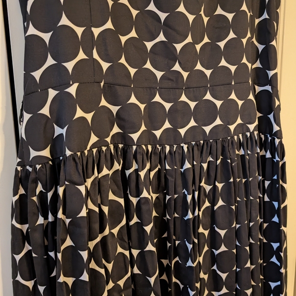 Calvin Klein Black and White Polka Dot Dress - Picture 5 of 5